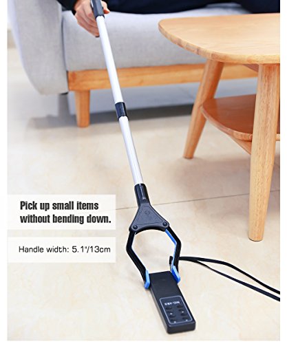 Housolution Pinzas Extensibles Larga, 83 cm Plegable Herramienta de Captura, Herramienta de Alcance de Aluminio con Agarre de Goma Giratorio, Extensor de Brazo Largo para Recogedor de Basura - Azul Housolution Pinzas Extensibles Larga, 83 cm Plegable Herramienta de Captura, Herramienta de Alcance de Aluminio con Agarre de Goma Giratorio, Extensor de Brazo Largo para Recogedor de Basura - Azul
