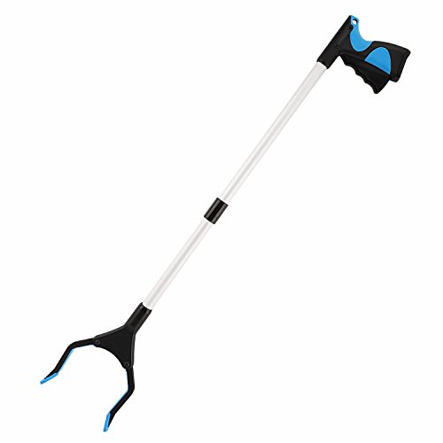 Housolution Pinzas Extensibles Larga, 83 cm Plegable Herramienta de Captura, Herramienta de Alcance de Aluminio con Agarre de Goma Giratorio, Extensor de Brazo Largo para Recogedor de Basura - Azul Housolution Pinzas Extensibles Larga, 83 cm Plegable Herramienta de Captura, Herramienta de Alcance de Aluminio con Agarre de Goma Giratorio, Extensor de Brazo Largo para Recogedor de Basura - Azul