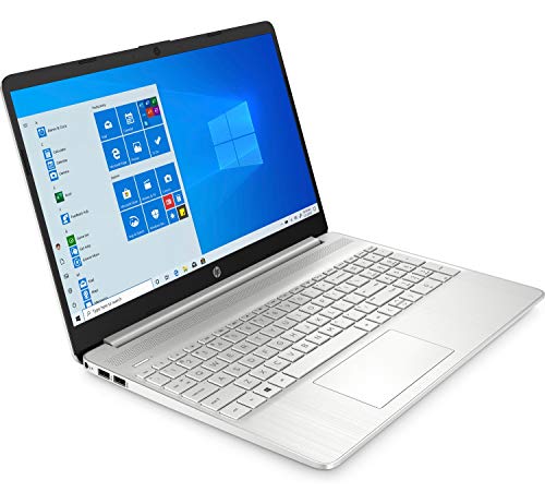 HP 15s-eq0025ns - Ordenador portátil de 15.6" FullHD (AMD Ryzen 5 3500U, 8GB RAM, 256GB SSD, AMD Radeon Vega 8, Windows 10 Home) plata natural- Teclado QWERTY Español