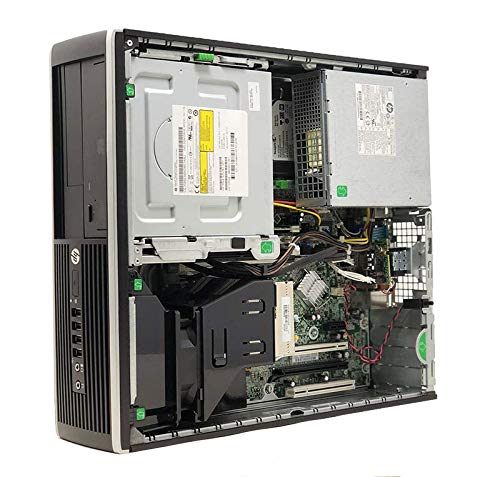 HP Elite 8300 - Ordenador de sobremesa (Intel Core i7-3770, 16GB de RAM, Disco SSD 240GB + 500GB HDD, Lector DVD, Grafica 2GB, WiFi PCI, Windows 10 Pro ES 64) - Negro (Reacondicionado)