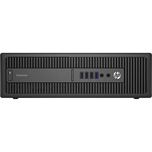 HP EliteDesk800 G1 SFF - Ordenador de sobremesa (Intel Core I5-4570 3.2 GHz, 8GB de RAM, Disco SSD 240GB, Lector DVD, Windows 10 Pro) Negro (Reacondicionado) HP EliteDesk800 G1 SFF - Ordenador de sobremesa (Intel Core I5-4570 3.2 GHz, 8GB de RAM, Disco SSD 240GB, Lector DVD, Windows 10 Pro) Negro (Reacondicionado)