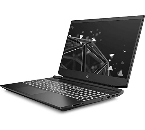 HP Pavilion Gaming 15-ec1008ns - Ordenador portátil de 15.6" FullHD (AMD Ryzen 5 4600H, 8GB RAM, 256GB SSD, Nvidia GTX1050-3GB, sin sistema operativo) negro - Teclado QWERTY Español