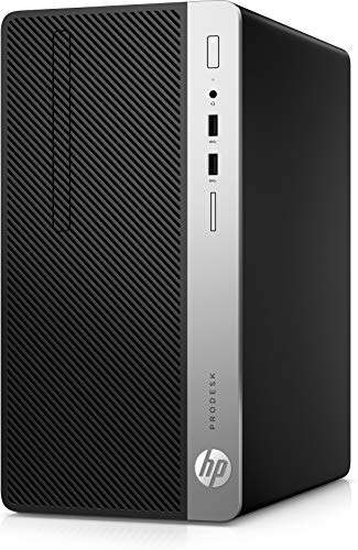 HP ProDesk 400 G6 Intel Core i3-9xxx i3-9100 8 GB DDR4-SDRAM 256 GB SSD Negro Micro Torre PC - Ordenador de sobremesa (3,6 GHz, Intel Core i3-9xxx, i3-9100, 8 GB, 256 GB, Windows 10 Pro)