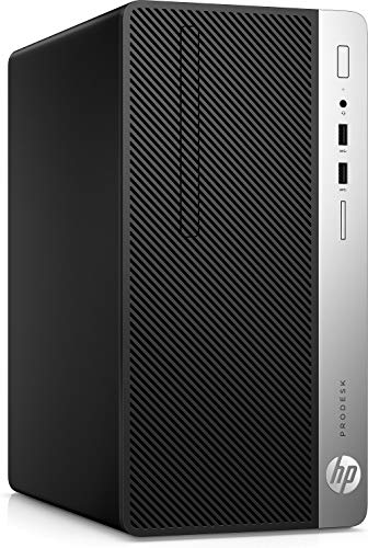 HP ProDesk 400 G6 Intel Core i3-9xxx i3-9100 8 GB DDR4-SDRAM 256 GB SSD Negro Micro Torre PC - Ordenador de sobremesa (3,6 GHz, Intel Core i3-9xxx, i3-9100, 8 GB, 256 GB, Windows 10 Pro)