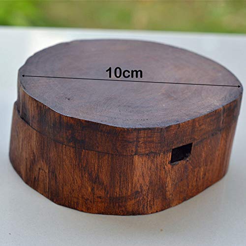 HQSC Cenicero de Cigarrillo de Madera Cenicero con 360 Spinning Tapa 3 Smoking Cigarettes Weed Cinder decoración de la Tabla Fumadores Caso Bandeja de Ceniza 4 Pulgadas, 5 Pulgadas (Size : 5 Inches) HQSC Cenicero de Cigarrillo de Madera Cenicero con 360 Spinning Tapa 3 Smoking Cigarettes Weed Cinder decoración de la Tabla Fumadores Caso Bandeja de Ceniza 4 Pulgadas, 5 Pulgadas (Size : 5 Inches)