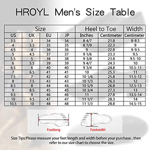HROYL Zapatos de Baile de latín/Jazz estándar de los Hombres de Cuero Lace up Zapatos de Baile de los Hombres de salón de Baile 704 EU41 HROYL Zapatos de Baile de latín/Jazz estándar de los Hombres de Cuero Lace up Zapatos de Baile de los Hombres de salón de Baile 704 EU41