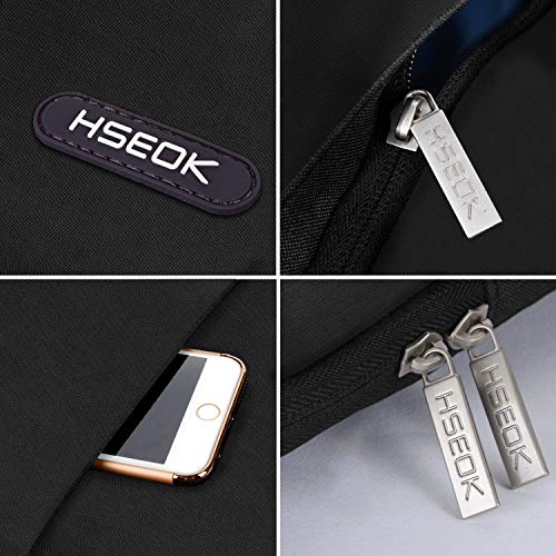 Hseok Funda Blanda Maletín Impermeable para Ordenador Portátil, Estilo Elegante Bolsa Protectora, Ideal por 15,6 Pulgadas DELL/Ausu/Acer/HP/Toshiba/Lenovo, Color Negro/Gris/Gris Oscuro/Rosa Hseok Funda Blanda Maletín Impermeable para Ordenador Portátil, Estilo Elegante Bolsa Protectora, Ideal por 15,6 Pulgadas DELL/Ausu/Acer/HP/Toshiba/Lenovo, Color Negro/Gris/Gris Oscuro/Rosa