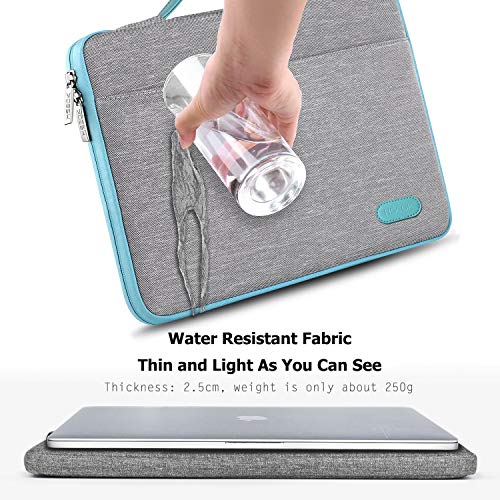 Hseok Maletin Portatil 15 15,6 16 Pulgadas Funda Protectora Delgada Impermeable para MacBook Pro 15 16 y 15"-16" Laptop Ultrabook Chromebook, DELL HP Lenovo Acer Ausu y más, Gris Hseok Maletin Portatil 15 15,6 16 Pulgadas Funda Protectora Delgada Impermeable para MacBook Pro 15 16 y 15"-16" Laptop Ultrabook Chromebook, DELL HP Lenovo Acer Ausu y más, Gris