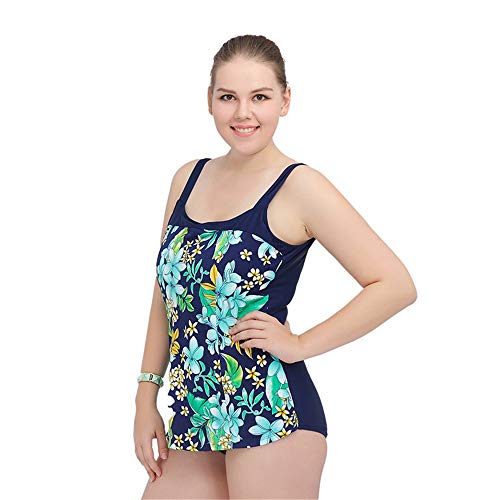 HSN LAR Traje de baño,Bikini,Swimwear, Bañador La Mujer Traje de baño Traje de baño hipertrófica y la triangulación,Verde,5XL