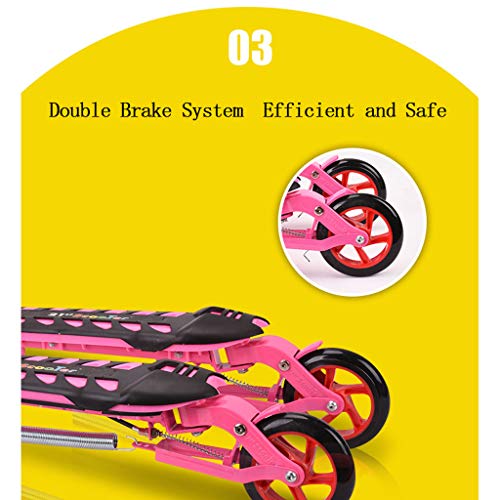 HUABANCHE Rana Scooter Niños 3 Rondas Led Rueda De Flash Rueda De Patinaje De Velocidad Plegable Tres Deslizador ala Empujar Acción Pink HUABANCHE Rana Scooter Niños 3 Rondas Led Rueda De Flash Rueda De Patinaje De Velocidad Plegable Tres Deslizador ala Empujar Acción Pink