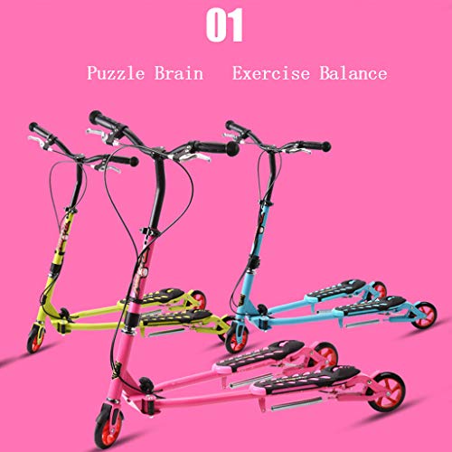 HUABANCHE Rana Scooter Niños 3 Rondas Led Rueda De Flash Rueda De Patinaje De Velocidad Plegable Tres Deslizador ala Empujar Acción Pink HUABANCHE Rana Scooter Niños 3 Rondas Led Rueda De Flash Rueda De Patinaje De Velocidad Plegable Tres Deslizador ala Empujar Acción Pink