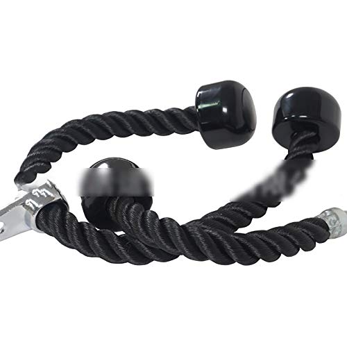 Huachaoxiang Adjunto Cable, Musculus Bíceps Tríceps Aptitud Tensión del Cable Multi Culturismo Gimnasio Push Pull Brazo De Prensa Ejercicio De Down,Negro