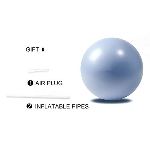 Hually Pelota de Ejercicios de Pelota de Mini Pilates de Yoga para de 25cm, Pelota de Yoga de tamaño pequeño Bolas de Yoga Antideslizantes Profesionales Balance Sport,Yoga, Masaje y Pilates en Casa.