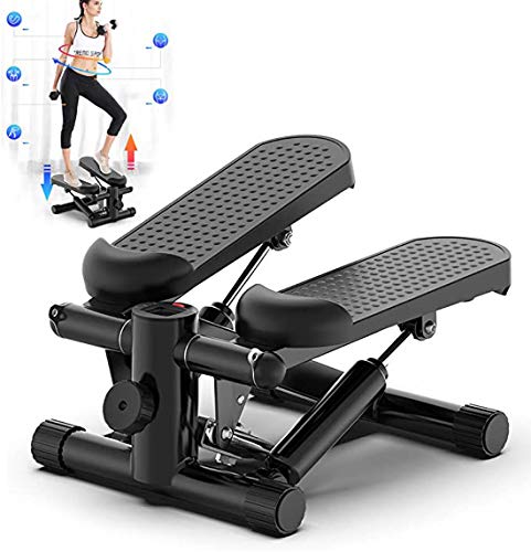 HUANPIN Stepper Up-Down Máquina de Step para Fitness Stair Stepper Cardio Entrenador de Ejercicios Acción retorcida
