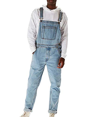 huateng Moda Masculina Vaqueros Vintage Monos Babero Monos Peto Monos Vaqueros clásicos Monos huateng Moda Masculina Vaqueros Vintage Monos Babero Monos Peto Monos Vaqueros clásicos Monos