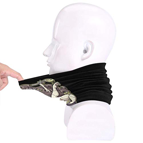 huatongxin Worm 'S Wort Soup Calentador de cuello Polaina de cuello para hombres Mujeres y cubierta Face Buff para exteriores Invierno Fleece Bufanda de seguridad huatongxin Worm 'S Wort Soup Calentador de cuello Polaina de cuello para hombres Mujeres y cubierta Face Buff para exteriores Invierno Fleece Bufanda de seguridad