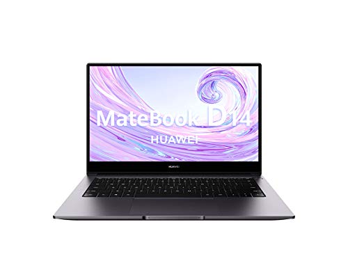 Huawei Matebook D14 - Ordenador Portátil Ultrafino de 14" FullHD (AMD Ryzen 5 3500U, 8GB RAM, 256GB SSD, Radeon Vega 8 Graphics, Windows 10 Home) Space Gray - Teclado Qwerty Español Huawei Matebook D14 - Ordenador Portátil Ultrafino de 14" FullHD (AMD Ryzen 5 3500U, 8GB RAM, 256GB SSD, Radeon Vega 8 Graphics, Windows 10 Home) Space Gray - Teclado Qwerty Español