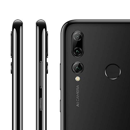 Huawei P Smart+ 2019 - Smartphone de 6.2" FHD (3 GB de RAM, 64 GB de memoria,Cámara Trasera de 24 MP+16 MP+2 MP, Android 9, 3400mAh, Carga rápida) Negro