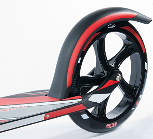 Hudora 14758 Patinete Big Wheel RX-Pro 205, Rojo-Negro Hudora 14758 Patinete Big Wheel RX-Pro 205, Rojo-Negro