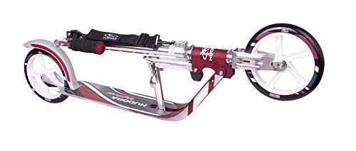 HUDORA 14764 BigWheel 205-Das Original con RX Pro Technologie-Tret-Roller klappbar-City-Scooter, Magenta / plata HUDORA 14764 BigWheel 205-Das Original con RX Pro Technologie-Tret-Roller klappbar-City-Scooter, Magenta / plata