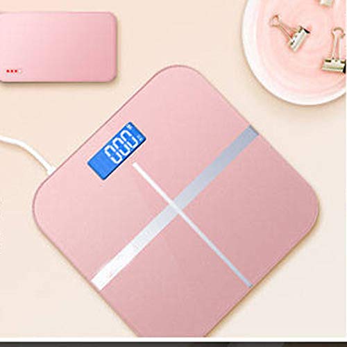 HUIHUAN Báscula de baño de peso corporal digital digital con tecnología Step-On Batería USB Recargable Diseño delgado Pantalla de retroiluminación HUIHUAN Báscula de baño de peso corporal digital digital con tecnología Step-On Batería USB Recargable Diseño delgado Pantalla de retroiluminación