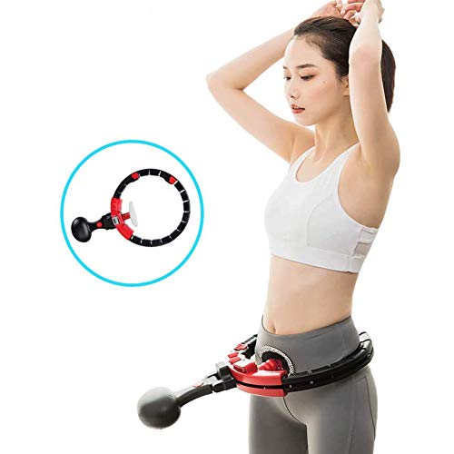 Hula Hoop, Inteligente Aptitud del Aro De Hula, Inteligente Conteo De Lazo Ajustable con Pretina - Cintura Ejercicios del Aro para Hacer Ejercicio, Cintura Fina, Pérdida De Peso Y Quema De Grasa