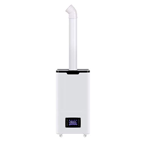 Humidificador Industrial 15L Gran Volumen De Niebla Pulverizador Ultrasónico De Taller De Fábrica con Rueda Universal Móvil Humedad Constante Inteligente