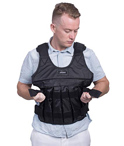HunterBee Chaleco de entrenamiento con peso ajustable para ejercicios de entrenamiento Fitness Running negro adulto/50KG HunterBee Chaleco de entrenamiento con peso ajustable para ejercicios de entrenamiento Fitness Running negro adulto/50KG