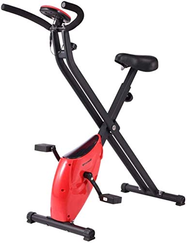 HYM Cubierta Resistencia Magnética Bicicleta Estática electromagnética del Volante for el hogar Ejercicio aeróbico Gimnasia Ajustable del Asiento Plegable for Bicicleta máquina de Entrenamiento