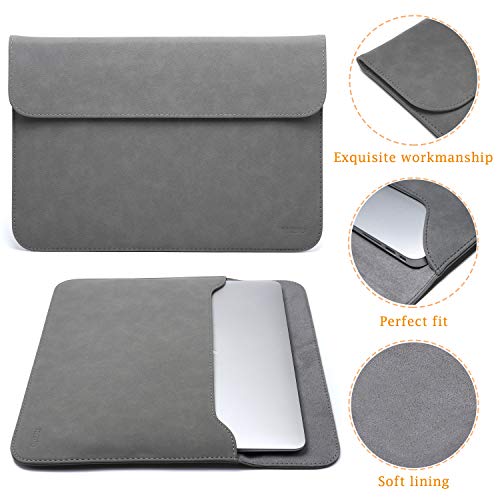 HYZUO 13 Pulgadas Funda Ordenador Portátil Maletín de Bolsa Compatible con MacBook Air 13 2018-2020/MacBook Pro 13 2016-2020/Dell XPS 13/Surface Pro X 7 6 5 4/iPad Pro 12,9 2020 2018 con Pequeña Bolsa HYZUO 13 Pulgadas Funda Ordenador Portátil Maletín de Bolsa Compatible con MacBook Air 13 2018-2020/MacBook Pro 13 2016-2020/Dell XPS 13/Surface Pro X 7 6 5 4/iPad Pro 12,9 2020 2018 con Pequeña Bolsa
