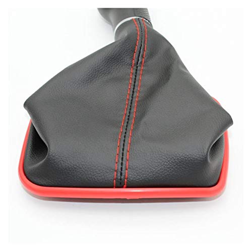 HYZZ Pomo De Cambio para Seat León 2000 2001 para Toledo 1999 2000 2001 Coche De Estilo Coche 5 Velocidad 23 Mm Línea Roja Red Stick Tooth con Bota De Cuero (Color : UN) HYZZ Pomo De Cambio para Seat León 2000 2001 para Toledo 1999 2000 2001 Coche De Estilo Coche 5 Velocidad 23 Mm Línea Roja Red Stick Tooth con Bota De Cuero (Color : UN)