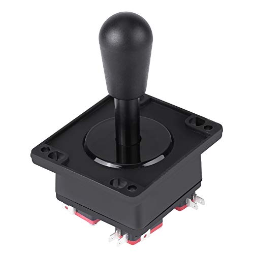 Hztyyier Joystick de Estilo Americano conmutable Desde el Mango Negro elíptico de operación de 8 vías para máquinas de Juegos Arcade Hztyyier Joystick de Estilo Americano conmutable Desde el Mango Negro elíptico de operación de 8 vías para máquinas de Juegos Arcade