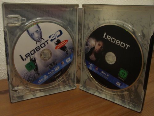 I, Robot 3D - Steelbook (Blu-ray 3D) Blu-ray Media-Markt Exklusive, Regionalfree, Limited Lenticular Steelbook