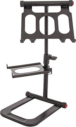 Ibiza SLAP200 - Doble soporte para pc portátil y monitor, para rack DJ Ibiza SLAP200 - Doble soporte para pc portátil y monitor, para rack DJ