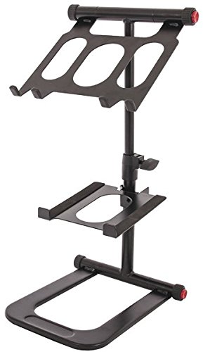 Ibiza SLAP200 - Doble soporte para pc portátil y monitor, para rack DJ Ibiza SLAP200 - Doble soporte para pc portátil y monitor, para rack DJ
