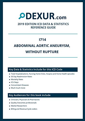 ICD 10 I714 - Abdominal aortic aneurysm, without rupture - Dexur Data & Statistics Reference Guide (English Edition)