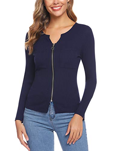 iClosam SuéTer Mujer Invierno CláSico Jersey Mujer Manga Larga Invierno