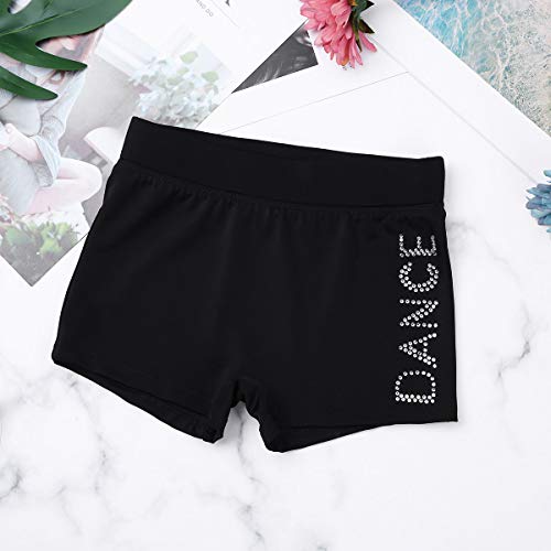 IEFIEL Conjuntos Deportivos para Niña Pantalones Cortos Y Crop Top Ajustado Chaleco Camiseta Corta Leotardo De Gimnasia Fitness Gym Negro A 10-12 años IEFIEL Conjuntos Deportivos para Niña Pantalones Cortos Y Crop Top Ajustado Chaleco Camiseta Corta Leotardo De Gimnasia Fitness Gym Negro A 10-12 años
