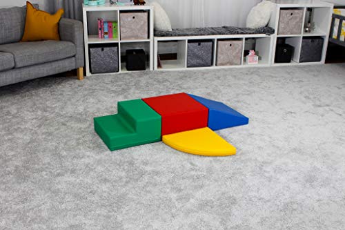 IGLU 4 XL Bloques de Espuma Figuras de Construcción Juguete para Aprendizaje Creativo Infantil Conjunto de Cubos Multicolores IGLU 4 XL Bloques de Espuma Figuras de Construcción Juguete para Aprendizaje Creativo Infantil Conjunto de Cubos Multicolores
