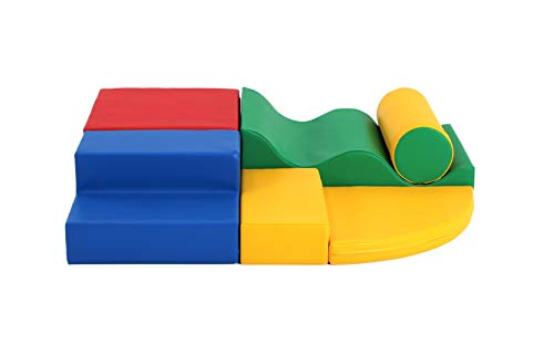IGLU 6 XL Bloques de Espuma Figuras de Construcción Juguete para Aprendizaje Creativo Infantil Conjunto de Cubos Multicolores IGLU 6 XL Bloques de Espuma Figuras de Construcción Juguete para Aprendizaje Creativo Infantil Conjunto de Cubos Multicolores