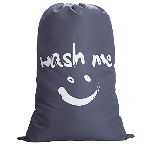 Ihomagic Bolsa de Colada con Cuerda nilón Cesto para Ropa Sucia Plegable para Baño Con Organizador Lavandería Material 210D Resistente para Cocina Dormitorio Hotel de Viaje Gran Capacidad 80-120L Gris Ihomagic Bolsa de Colada con Cuerda nilón Cesto para Ropa Sucia Plegable para Baño Con Organizador Lavandería Material 210D Resistente para Cocina Dormitorio Hotel de Viaje Gran Capacidad 80-120L Gris