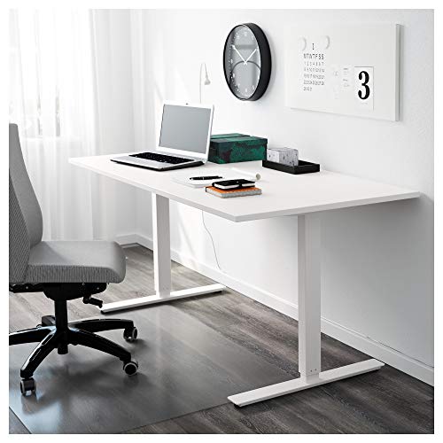 IKEA 290.849.66 Skarsta - Soporte de Escritorio, Color Blanco IKEA 290.849.66 Skarsta - Soporte de Escritorio, Color Blanco