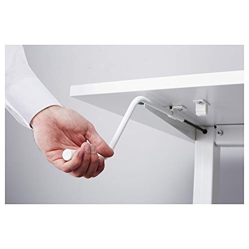 IKEA 290.849.66 Skarsta - Soporte de Escritorio, Color Blanco IKEA 290.849.66 Skarsta - Soporte de Escritorio, Color Blanco