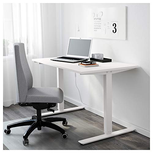 IKEA 490.849.65 Skarsta - Soporte de Escritorio, Color Blanco IKEA 490.849.65 Skarsta - Soporte de Escritorio, Color Blanco