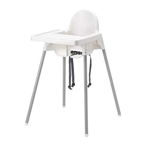 IKEA Antilop - Trona con bandeja, color blanco