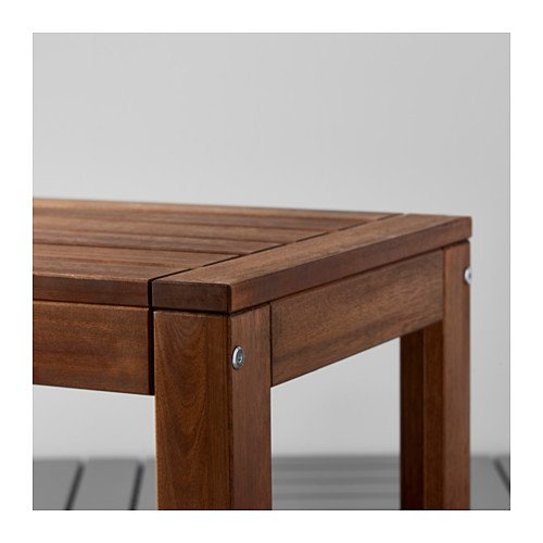 Ikea APPLARO – banco para exterior, color marrón 102.051.81