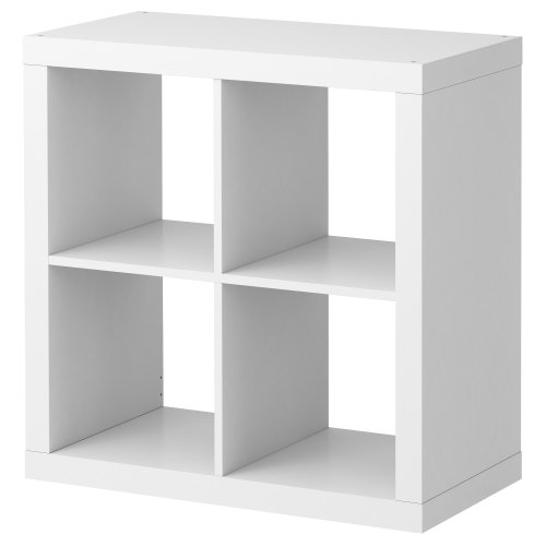 Ikea Estantería Blanca Kallax, librero Ideal para cestas o Cajas Ikea Estantería Blanca Kallax, librero Ideal para cestas o Cajas