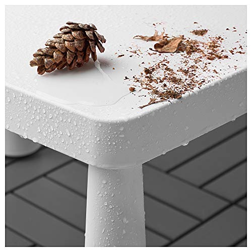 IKEA Mammut - Mesa infantil para interiores y exteriores, color blanco