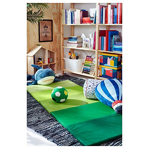 Ikea PLUFSIG - Esterilla Plegable para Gimnasia (78 x 185 cm), Color Verde