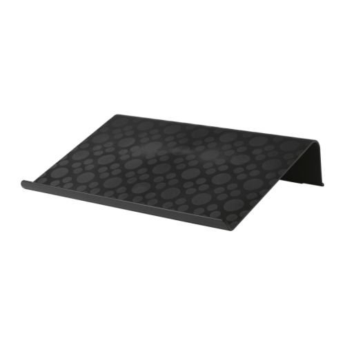 Ikea Soporte para Ordenador Portátil, Negro, 42x31x10 cm